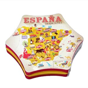 Caja souvenir Mapa España