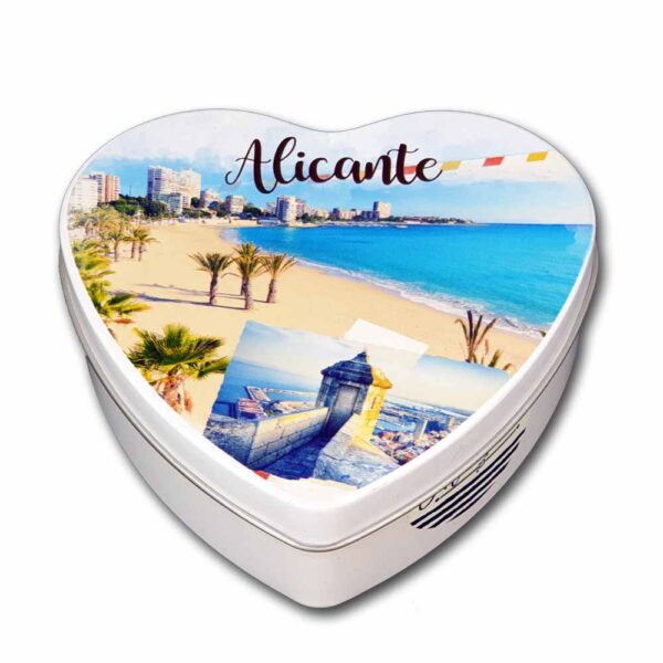 Caja Alicante souvenir corazón