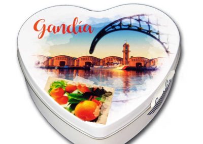Caja souvenir Gandía Corazón